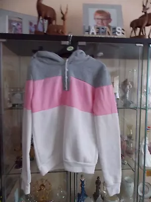 Buy GIRLS HOODED SWEAT TOP By LIRANMEL Size L  ACCEPTABLE/GOOD CONDITION • 3.99£