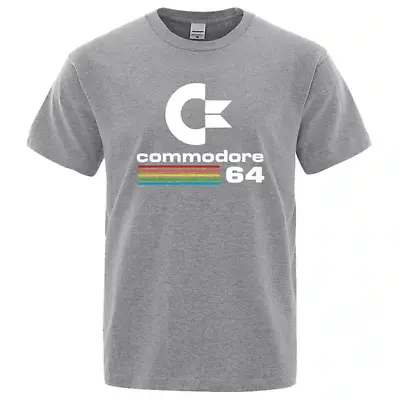 Buy Commodore 64 Mens T-shirts (C64, Amiga, Retro, Gaming) • 21.99£