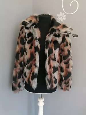 Buy Ladies Fur Jacket Size 8 • 5£