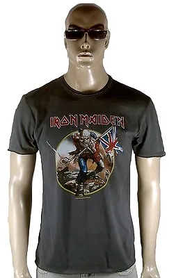 Buy Amplified Iron Maiden The Trooper Heavy Metal Rock Star Vintage T-SHIRT G. M.48 • 36.59£