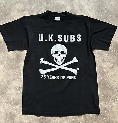 Buy Vintage Uk Subs Tour T Shirt 2001 Punk  • 29£