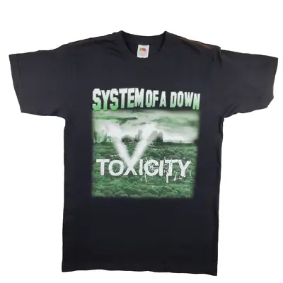 Buy Fruit Of The Loom System Of A Down Toxicity T Shirt Size S Black Mens Band Tee • 17.99£