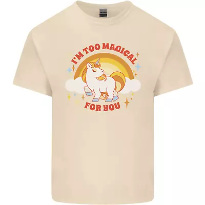 Buy Unicorn Im Too Magical For You Mens Cotton T-Shirt Tee Top • 8.75£