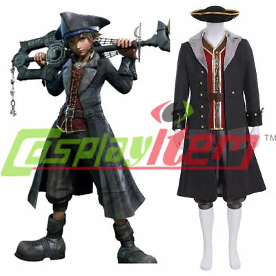 Buy Kingdom Hearts III Pirate Sora Cosplay Costume Custom Made#{ • 83.21£