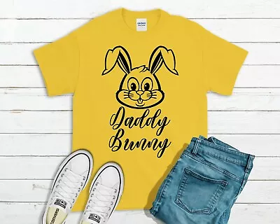 Buy Daddy Bunny T-Shirt - Easter Dad Egg Gift Cute Family Fun Tee • 7.99£