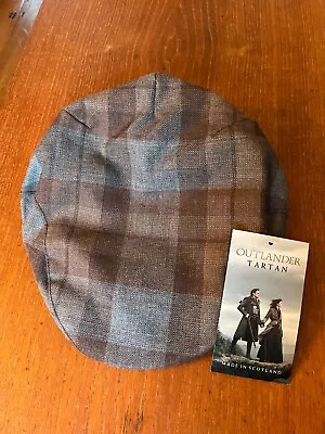 Buy Official Outlander TV Merch - Tartan Flat Cap - Made In Scotland • 19.99£