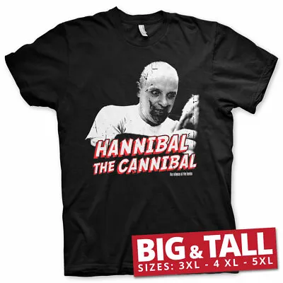 Buy Licensed The Silence Of The Lambs - Hannibal The Cannibal 3XL, 4XL, 5XL T-Shirt • 22.98£