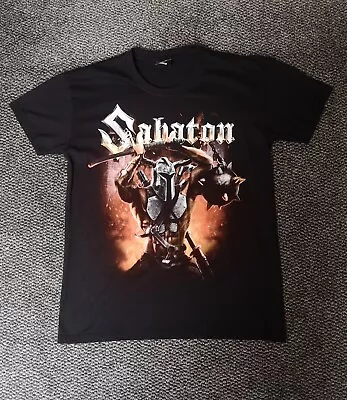Buy Official SABATON Kingdom Come Band T Shirt Medium Front And Back GFX • 23.99£