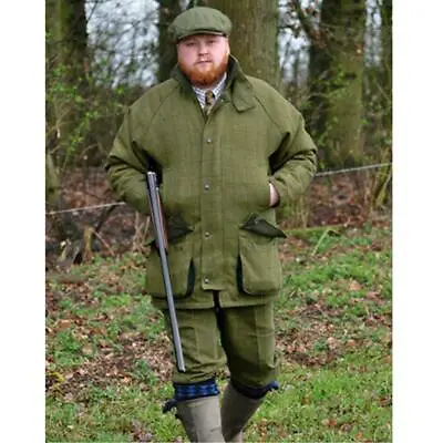 Buy Game Mens Dark Derby Tweed Hunting Shooting Jacket Coat - Bute • 79.95£