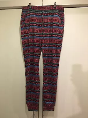 Buy In The Style Fairisle Pyjama Bottoms Trousers Cuffed Hem Size Large • 10£