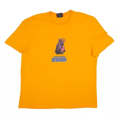 Buy MARVEL Doctor Strange Mens T-Shirt Orange XL • 10.99£