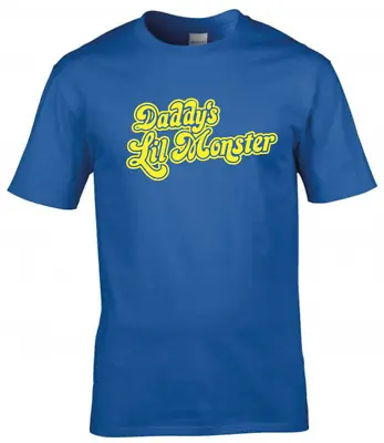 Buy Daddy's Lil Monster Boys Girls Kids T-Shirt Daddy's Little Monster Girls Boys Te • 6.49£