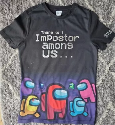 Buy Among Us Imposter Tshirt-  10-11yrs F&F • 5£