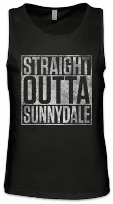 Buy Straight Outta Sunnydale Men Tank Top Buffy The Fun Vampire Xander Willow • 21.59£