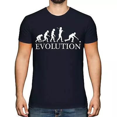 Buy Bowls Evolution Of Man Mens T-shirt Tee Top Gift Crown Green • 9.95£