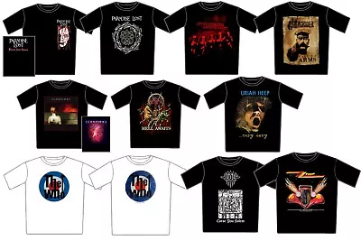 Buy LICENSED BAND MUSIC T SHIRTS Bands P-Z Metal Rock Glam Prog LOW PRICE CLEARANCE • 21.99£