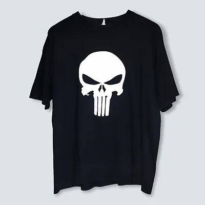 Buy The Punisher PS2 Playstation Game Promo Tshirt Mens Black Size L Marvel Rare • 50£