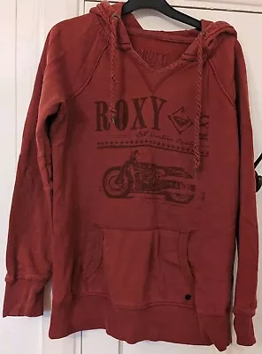 Buy Roxy Red / Rust Coloured Hoodie Size Small • 19.99£