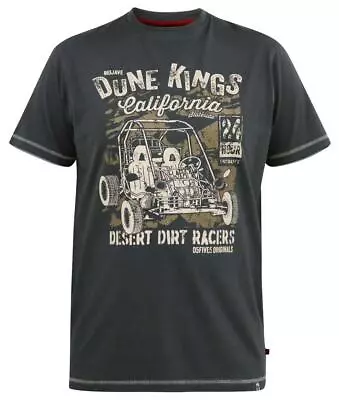 Buy D555 Dune Kings Printed Short Sleeve T-Shirt For Men's (601513)  3XL-6XL • 20.95£
