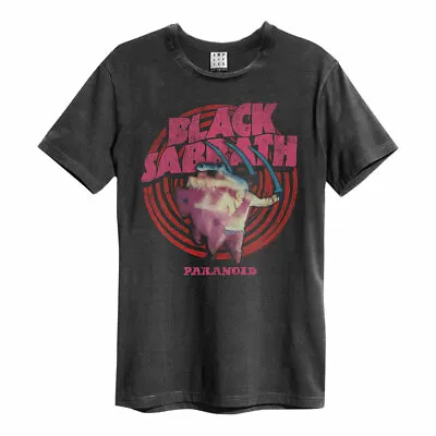 Buy Amplified BLACK SABBATH - Paranoid - Men's Charcoal T-Shirt • 21.95£