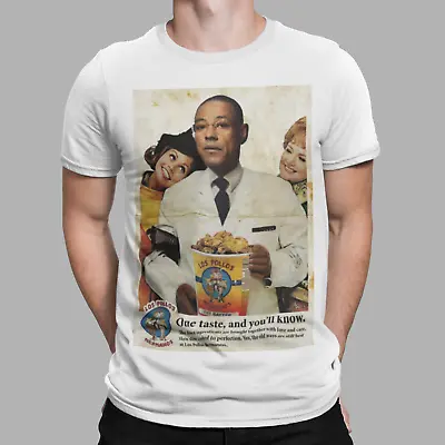 Buy Los Pollos Hermanos T-Shirt Breaking Bad Walter White Gus Classic Poster Tee • 6.99£