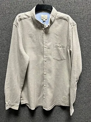Buy Suit Apparel Perry Long Sleeve Grey Shirt Large TD031 HH 06 • 47.99£
