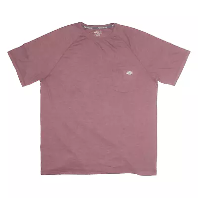 Buy DICKIES Temp-iQ T-Shirt Maroon Short Sleeve Mens XL • 6.99£