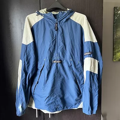 Buy Men's Columbia Pullover Rain Jacket / Windbreaker - Size XL • 24.99£