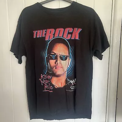 Buy Wwf The Rock Vintage T Shirt • 55£