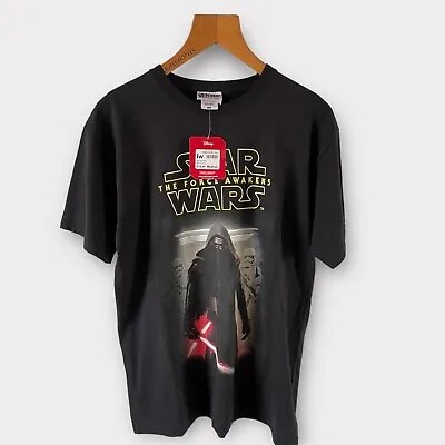 Buy Star Wars T Shirt Top Size M Men’s Smith & Brooks Disney Kylo Trooper Black NEW • 12.99£