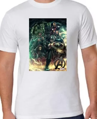 Buy ( AVENGERS ASSEMBLE) -t Shirts  By Steve • 7.75£