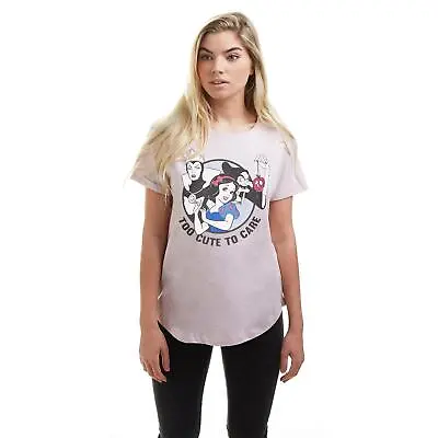 Buy Disney Womens T-shirt Snow White Too Cute Too Care S - XL Official • 10.49£