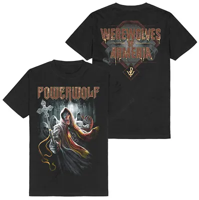 Buy Powerwolf Werewolves Of Armenia Shirt S-XXL T-shirt Power Metal Official Tshirt • 25.29£
