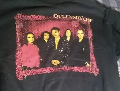 Buy QUEENSRYCHE Q2K 2000 World Tour Metal Band T Shirt Mens XL Geoff Tate Vintage • 16.07£