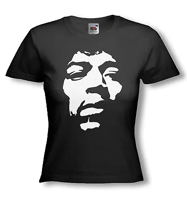 Buy JIMI HENDRIX T-SHIRT / The Jimi Hendrix Experience - GUITAR GOD / Ladies T-shirt • 15.99£