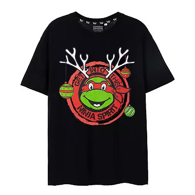 Buy Teenage Mutant Ninja Turtles Mens Get Into The Ninja Spirit Short-Sleeved NS7755 • 17.19£