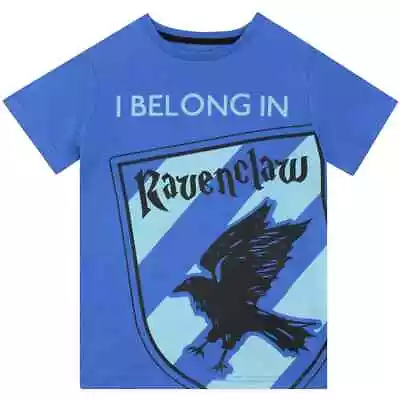 Buy BNWT Harry Potter Ravenclaw Kids T-Shirt Age 7 - 8   Years Blue BNWT Character • 10£
