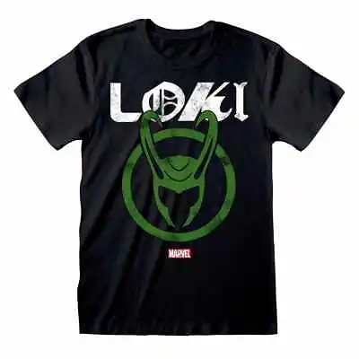 Buy ** Loki Distressed Logo Marvel Official Licensed T-Shirt ** • 16£