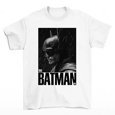 Buy Batman T-shirt DC Superhero White Mens Unisex Shirt • 14.99£