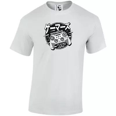 Buy Gamer Gaming T-shirt Player Of The Year Japanese Writing Shirt Adult Teens & Kid • 9.99£