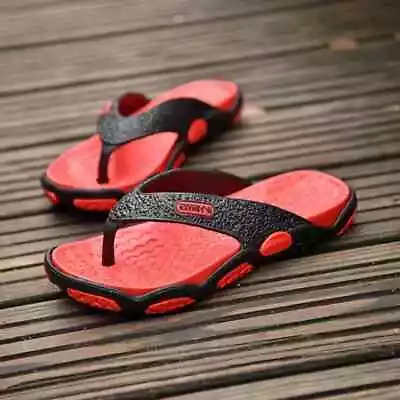 Buy Fashion Mens Sandals Flip Flop Pool Beach Shoes Slippers Lightweight • 10.95£