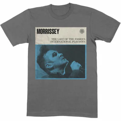 Buy Officially Licensed Morrissey International Playboy Mens Grey T Shirt ClassicTee • 14.50£