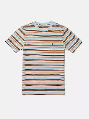 Buy VOLCOM - Commixt Crew T-Shirt - Celestial Blue - Beach/Summer Short Sleeve Top • 45£