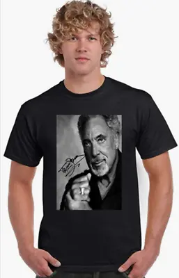 Buy Tom Jones Gildan T-Shirt Gift Men Unisex S,M,L,XL,2XL Plus Black Cotton Bag • 10.99£