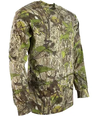 Buy Mens Hunting Long Sleeve T-Shirt English Hedgerow Military Army Concealment Top • 11.99£