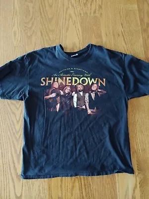 Buy Shinedown Hard To Find 2010 Anything & Everything Tour T Shirt XXL • 62.45£