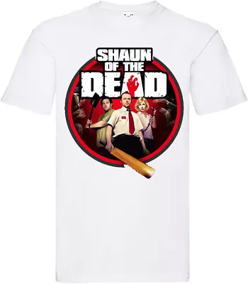 Buy Film Movie Horror Funny Cult Birthday RETRO T Shirt For SHAUN OF THE DEAD Fans • 5.99£