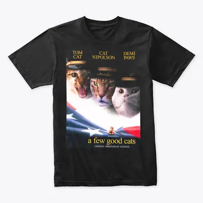 Buy Cats In Movies A Purrfect T-Shirt Gift For Cat Lovers Who Love Films FREE P&P • 12.99£