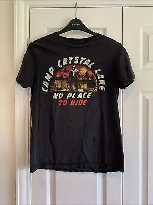 Buy Camp Crystal Lake Friday The 13th T Shirt Medium • 5£