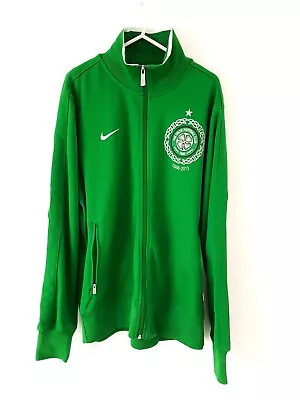Buy Celtic Track Top Jacket 2012/13. Large. Original Nike. Green Adults Football L. • 34.99£